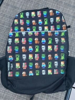 Mine craft backpack